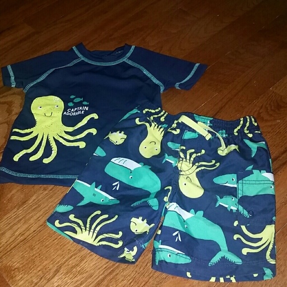Carter's Other - 🔶️5 for $30🔶️ Carters | Swim trunks & rash guard